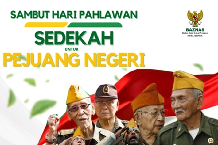Baznas Salurkan Bantuan Bagi Pejuang Kemerdekaan di Gedung LVRI Riau