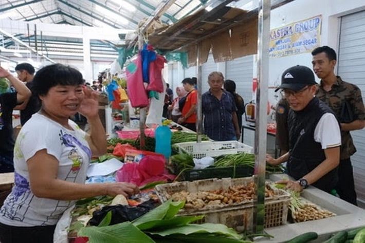 Pedagang Ikan Mulai Tempati Pasar Encik Puan Perak Tanjungpinang