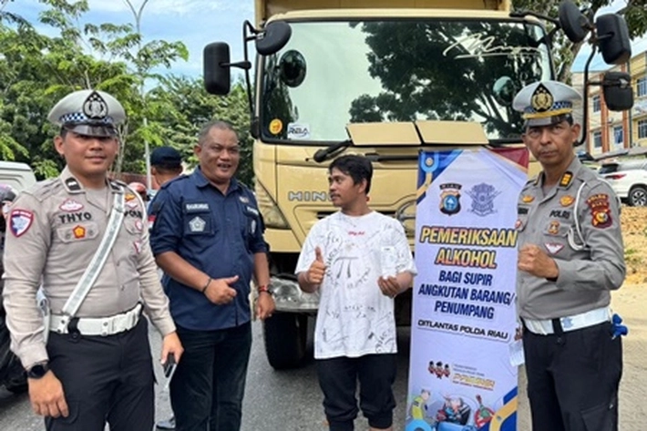 Dishub dan Polisi Gelar Razia ODOL Jelang Nataru