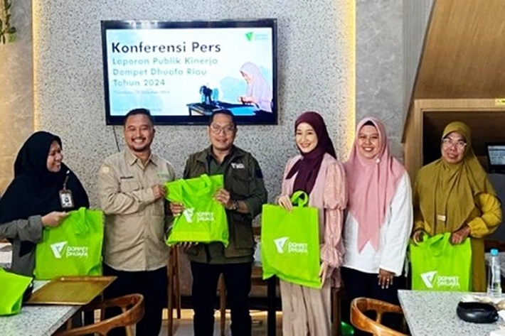 Dompet Dhuafa Riau Catat Pertumbuhan Donasi 26 Persen Tahun Ini