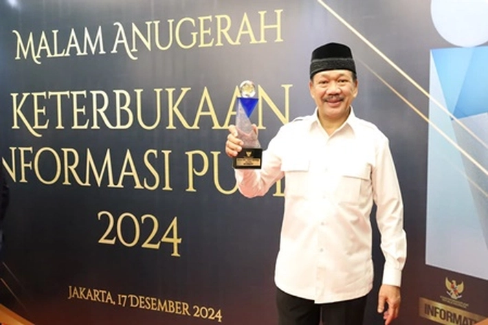  BAZNAS Selalu Amanah Jadi Kembali di Anugerahi Keterbukaan Informasi Publik 2024