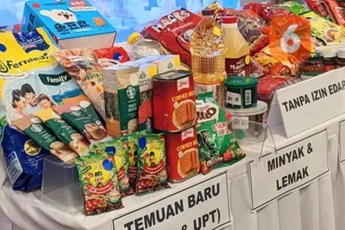 Ditengah Hadapi Nataru 2025, BBPOM Tindak 604 Item Olahan Pangan Tak Layak Edar