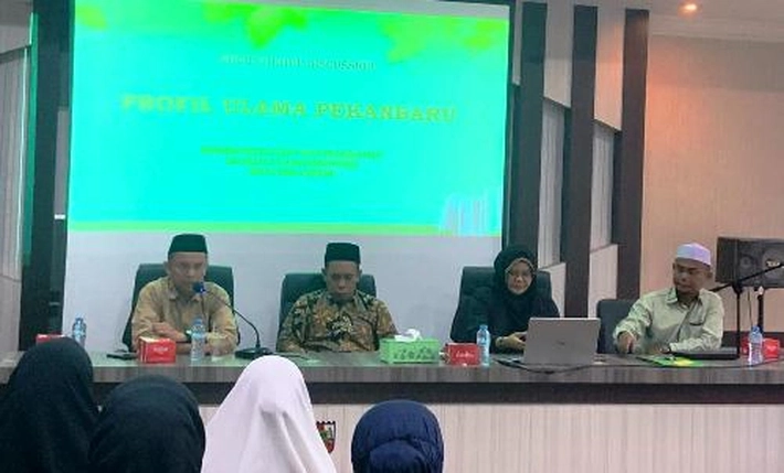 MUI Gelar FGD untuk Rilis Buku Biografi Ulama Ternama Asal Kota Bertuah