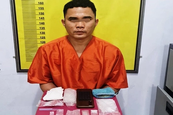 Polisi Intai Bandar Shabu di Batang Cenaku, 'Hasilnya Seorang Terduga Disikat dan Dibrondong Pasal Berlapis'