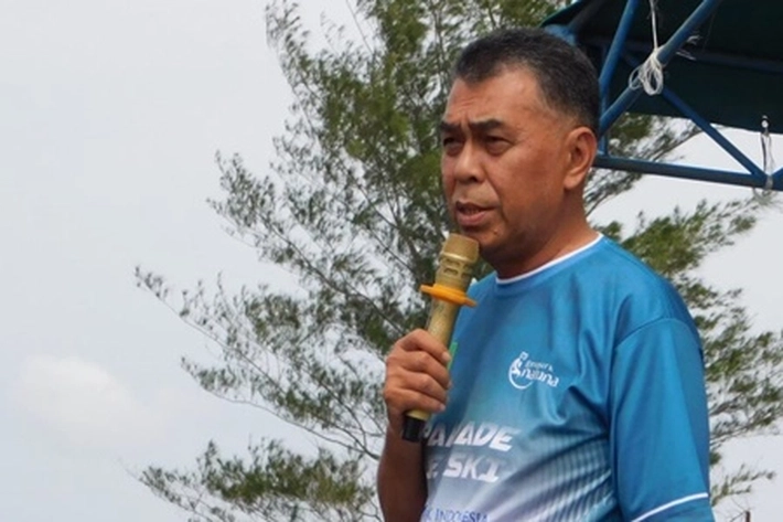 Masyarakat Antusias Menyaksikan Parade Jetski, Bupati Natuna: Pesertanya Profesional Berasal dari Semitan, Malaysia, Temajuk dan Kalimantan Barat