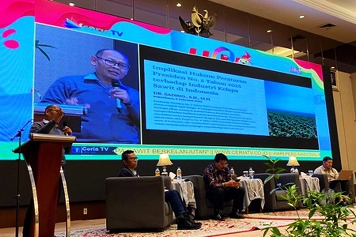 Perpres Penertiban Kawasan Hutan Berpotensi Menghambat Industri Sawit Nasional