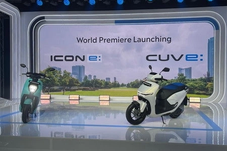 PT Astra Honda Motor Mulai Launching 2 Motor Listrik Baru, ICON e dan CUV e