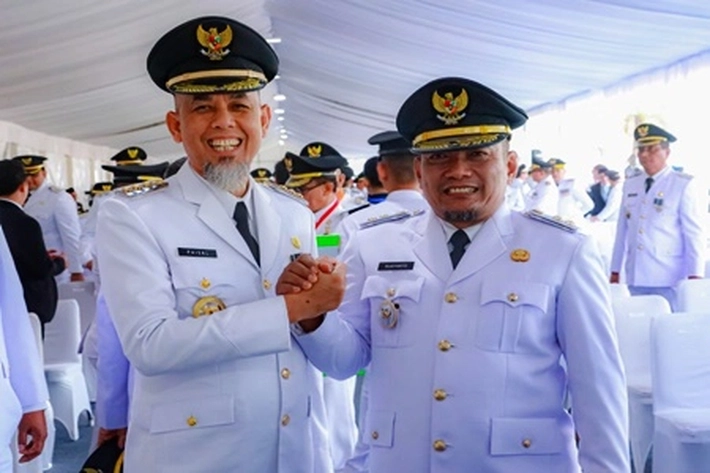 Paisal-Sugiyarto Resmi Sebagai Walikota dan Wakil Walikota Dumai 2025-2030 yang Dilantik di Jakarta