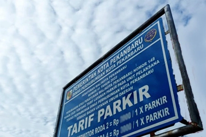 Tarif Parkir di Pekanbaru Turun, Tapi 'Belum Disosialisasikan', DPRD: Masyarakat Bayar Sesuai Tarif Baru