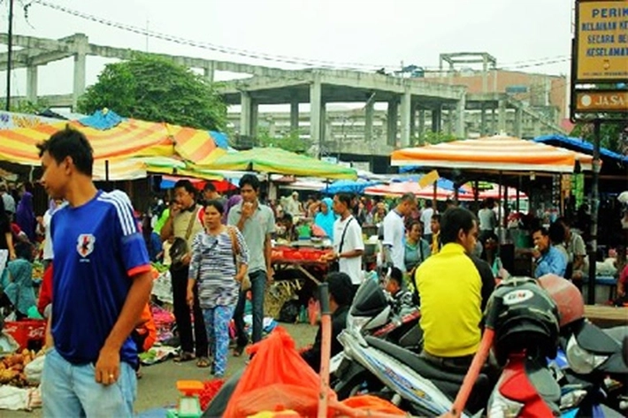 12 Tahun Pasar Cik Puan Mangkrak yang Dikeluhkan Pedagang di Depan Wali Kota Agung Nugroho