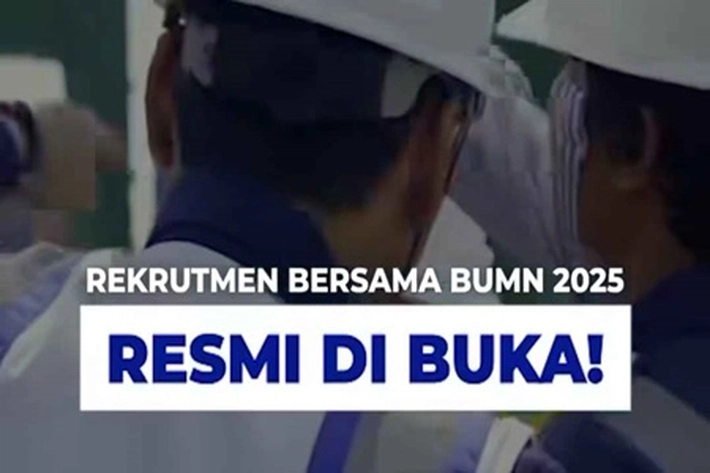 Rekrutmen Bersama BUMN 2025 Buka Lowongan untuk Milenial Sebanyak 2000 Orang