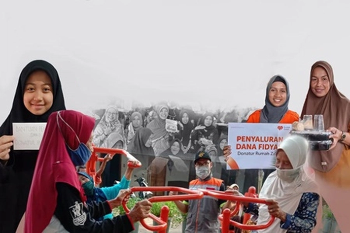 Rumah Zakat Gandeng Flip Salurkan Bantuan Penerima Manfaat untuk Lebih Mudah dan Praktis Ditengah Ramadan