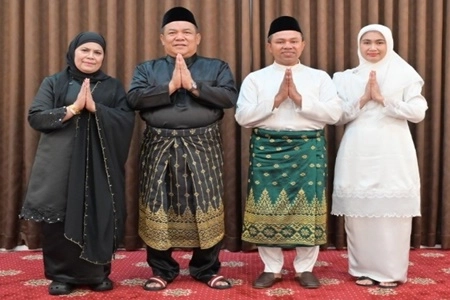 Gubernur-Wakil Gubernur Riau Ajak Warga Pererat Silaturahmi dan Saling Memaafkan di Momen Idulfitri 1446 Hijriah