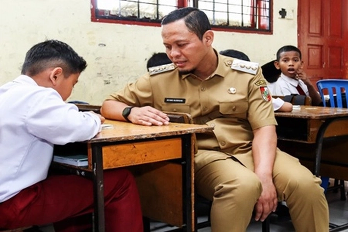 Walikota Agung Nugroho akan Benahi Ruang Belajar Siswa yang Sudah Pengaruhi Proses Pendidikan di Sekolah