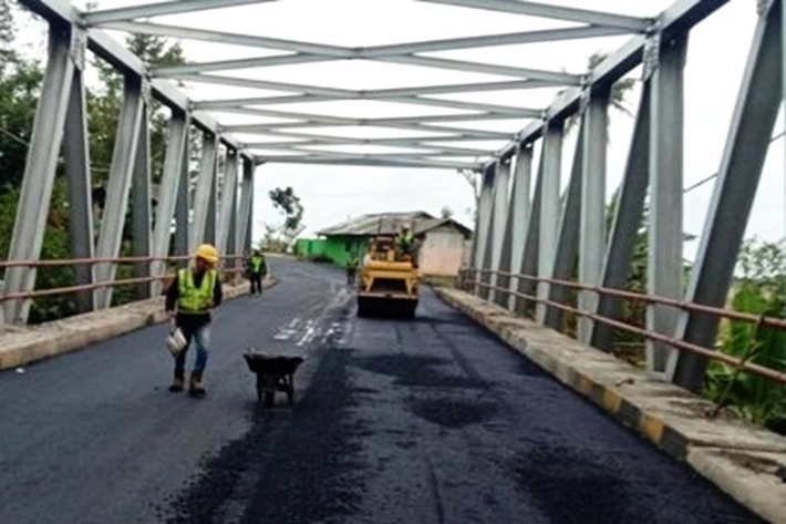 Dinas PUPR Riau Mulai Perbaiki Infrastruktur Jalan dan Jembatan di Inhu