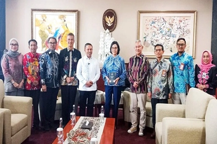 Gubri Abdul Wahid Bahas Tunda Bayar dan Kondisi Fiskal Bersama Menkeu Sri Mulyani
