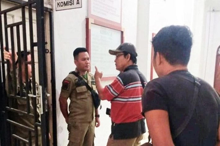 Rapat Dengar Pendapat dengan CV AJA di Kantor DPRD Asahan Tiba-tiba Berlangsung Tertutup
