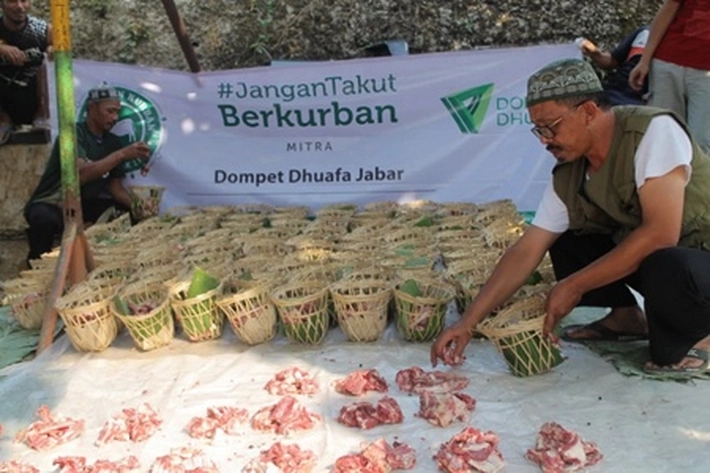 Dompet Dhuafa Jaga Amanah para Pekurban Didistribusikan Hingga ke Pelosok Negeri