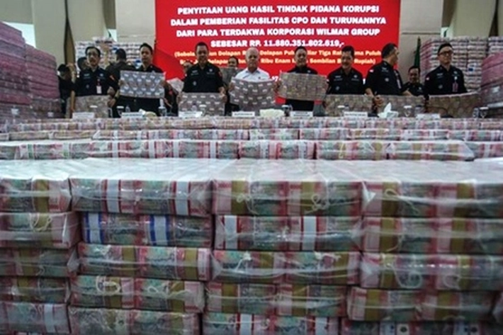 Kejagung Sita Rp11,8 Triliun dari Lima Korporasi Wilmar Group dalam Dugaan Kasus Korupsi Ekspor CPO