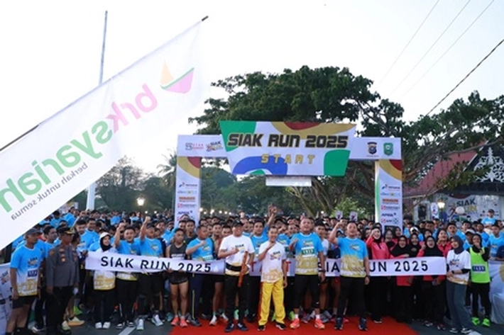 Siak Run 2025 Dorong Promosi Wisata dan Ekonomi Lokal