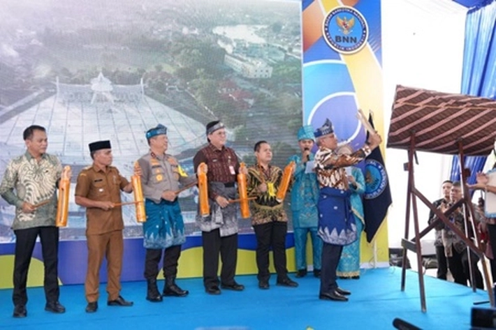 Kapolda Sumut Pimpin Pencanangan 'Desa Bersinar' untuk Bersih-bersih dari Narkoba