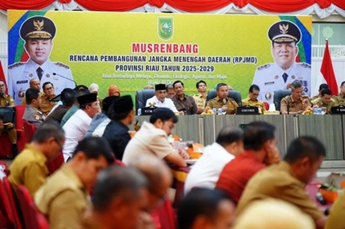 Pemprov Riau Soroti Masih ada Kesenjangan Wilayah dalam Pembahasan Musrenbang RPJMD 2025-2029
