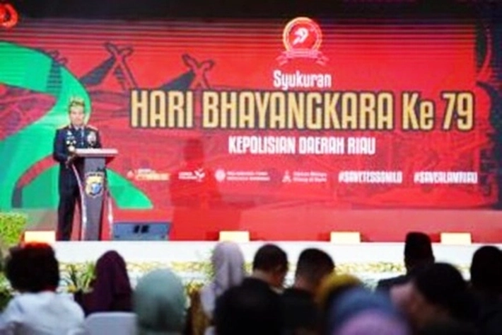 Forkopimda Riau Suarakan Kepedulian Lingkungan dan Penyelamatan Tesso Nilo di Peringatan Hari Bhayangkara Run 2025