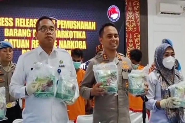 Empat Kurir Sabu Asal Aceh Diamankan karena Terlibat Jaringan Peredaran Narkotika