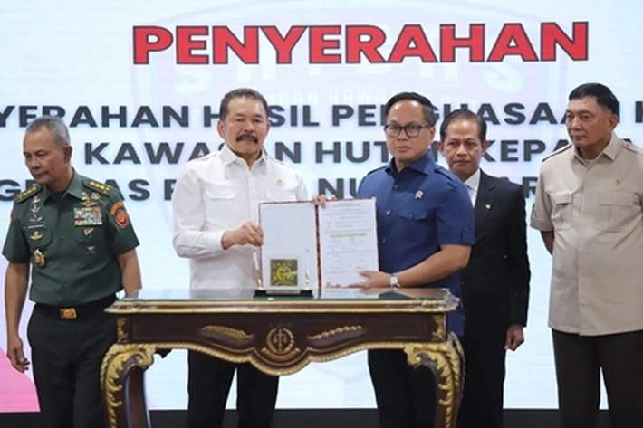 Satgas PKH Berhasil Kuasai Lahan TNTN Seluas 81.793 Hektare, 'dari Tangan-tangan Jahil Pencuri dan Perambah untuk Dikembalikan ke Negara'