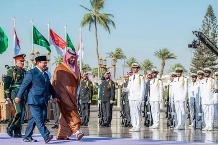 Pertemuan Prabowo Subianto dengan Mohammed Bin Salman Al Saud untuk Realisasikan Kampung Haji Indonesia 