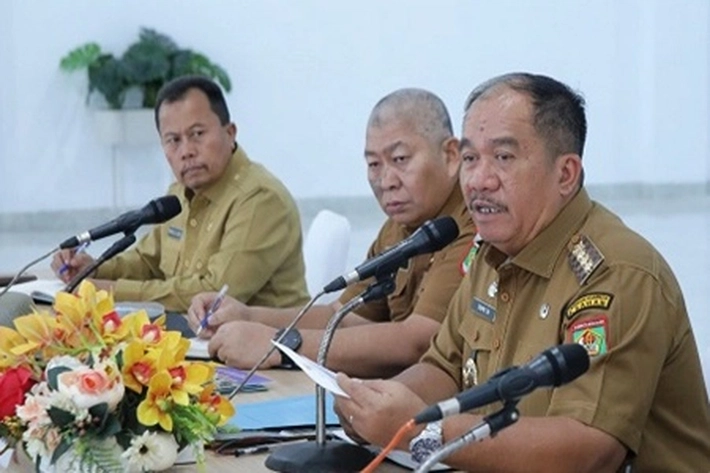 Bupati Taufik Zainal Abidin Hadiri Rapat Paripurna di Kantor DPRD Asahan
