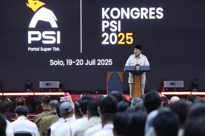 Kongres PSI 2025: Presiden Prabowo Subianto Berjanji Serahkan 90 Ribu Hektare Lahan HTI Miliknya untuk Dijadikan Konservasi Gajah