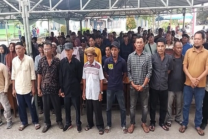 Warga Rupat Adukan PT Priatama Riau ke DPRD karena Tak Juga Sediakan Kebun Plasma 20 Persen