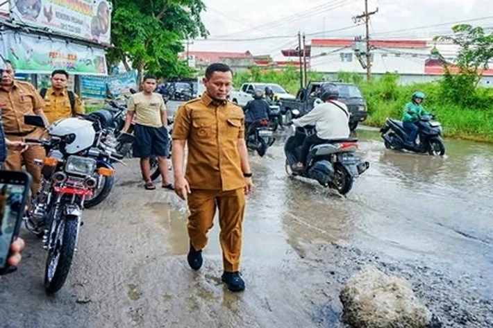 Pemko Kendalikan Banjir dan Overlay Jalan Hingga Sampai Akhir Tahun 