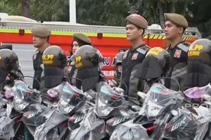 Pemko Tambah 10 Motor Operasional untuk Tingkatkan Efektivitas Kinerja Satpol PP Pekanbaru