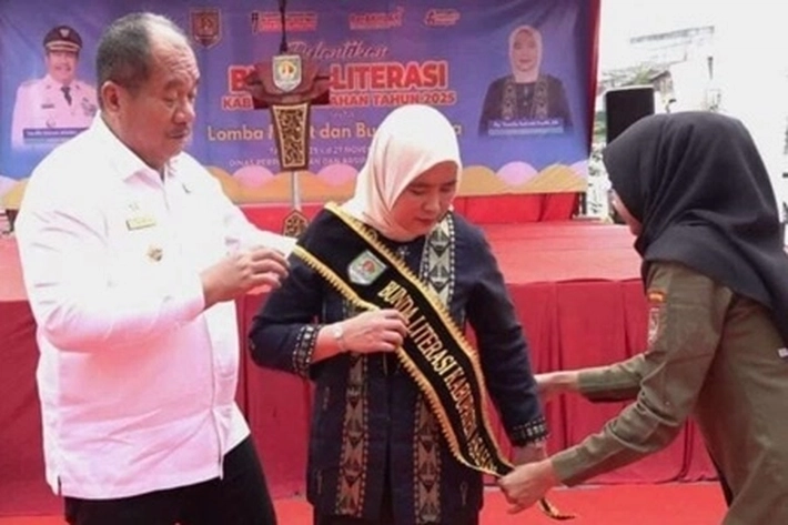 Bupati Asahan Lantik Bunda Literasi dan Buka Lomba Minat Baca 