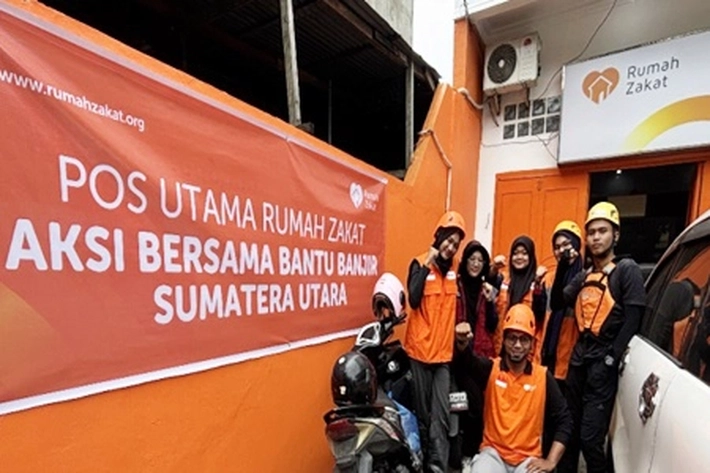 Rumah Zakat Salurkan Puluhan Ribu Bantuan untuk Korban Bencana di Pulau Sumatera