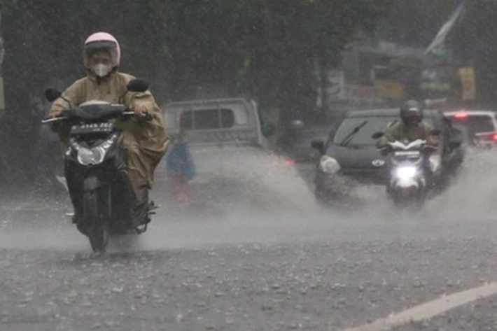 Pekanbaru Diguyur Hujan Sejak Pagi Ditengah Potensi Cuaca Ekstrem