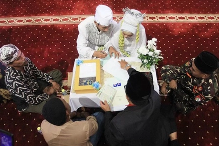 Nikah Massal Gratis Digelar di kawasan Mal Pelayanan Publik Pekanbaru