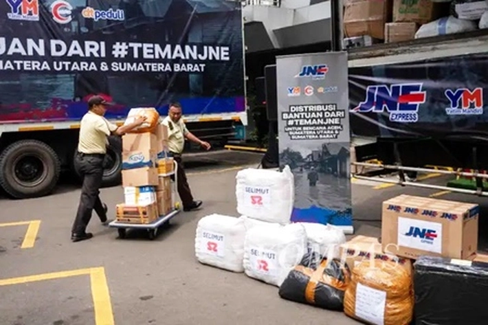 PT Tiki Jalur Nugraha Ekakurir Kirimkan Bantuan Logistik 500 Ton Lebih untuk Korban Bencana Sumatera