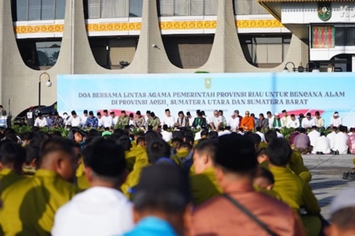 Pemprov Riau Gelar Doa Bersama Lintas Agama untuk Korban Bencana Sumatera
