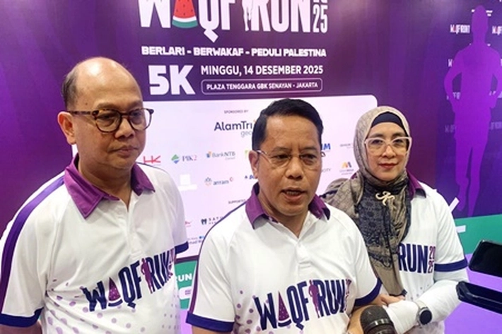 Badan Wakaf Indonesia Gelar Waqf Run yang Diikuti 2.500 Peserta