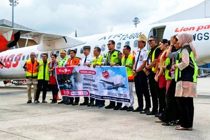 Bandara SSK II Buka Rute Baru Pekanbaru–Gunungsitoli