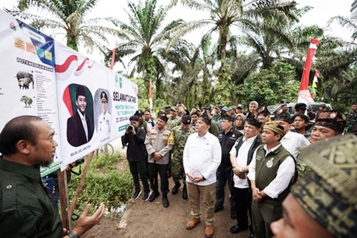 Pemerintah dan Warga Capai Kesepakatan Pulihkan Ekosistem TNTN Hingga Mulai dari Desa Bagan Limau