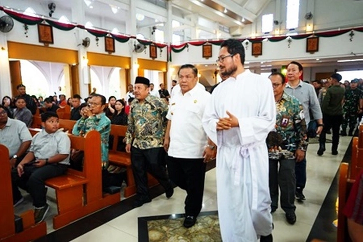 Pemprov Riau Komitmen Jaga Perayaan Nataru yang Aman dan Damai 