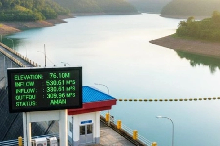 Walaupun Air Waduk Koto Panjang Naik, PLTA Pastikan Kondisi Terkendali