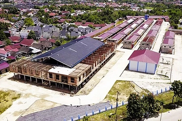 Pasar Induk Belum Rampung Sejak Era Walikota Firdaus
