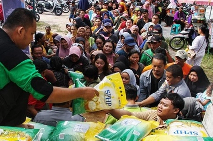 Tim Pengendalian Inflasi Daerah Gelar Operasi Pasar Murah di Pekanbaru