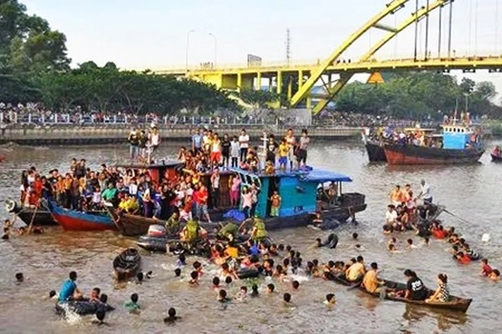 Sambut Ramadan 1447 Hijriah, Petang Megang 2026 di Tepian Sungai Siak Meriah