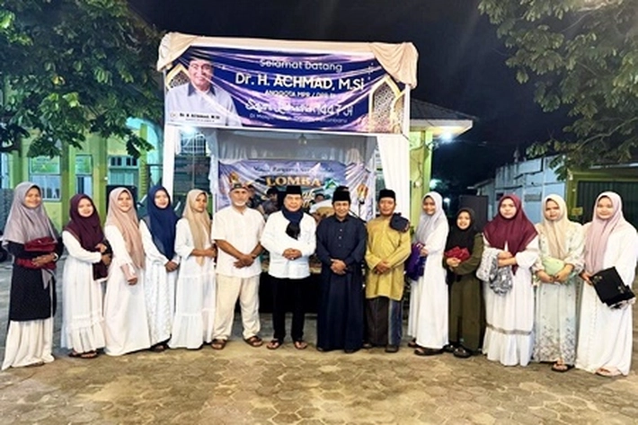 Anggota DPR RI Achmad Safari Ramadhan Juga Salurkan Bantuan ke Masjid Paripurna Nurul Ibadah 